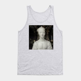 White Lady Marble Sculture Statue Tank Top